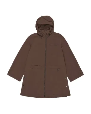 Bimba y Lola フード付きジップアップコート - ブラウン - サムネイル1