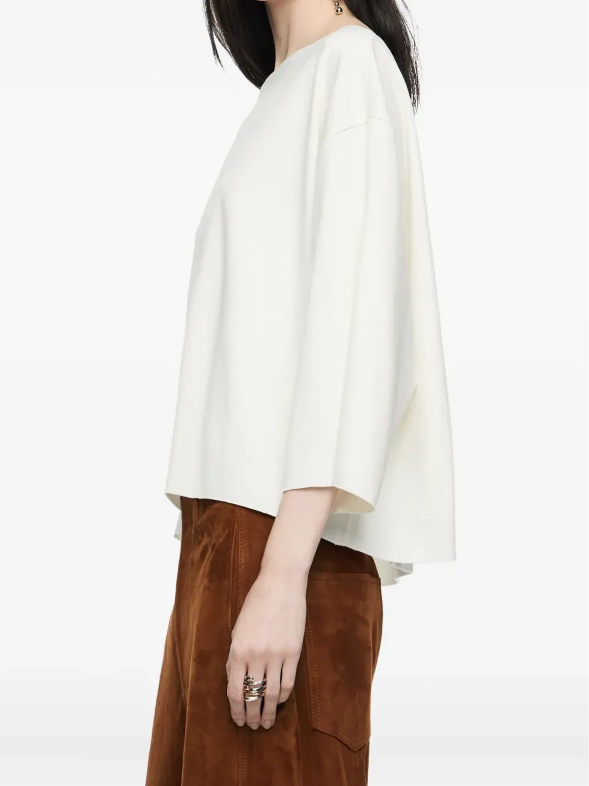 Bimba y Lola ボートネックTシャツ - 画像4