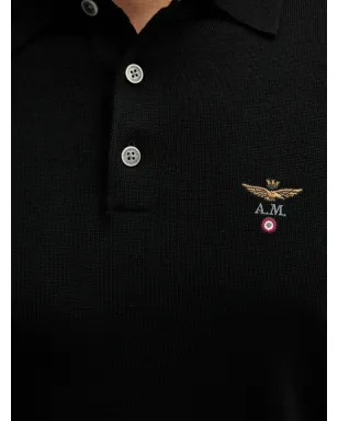 Aeronautica Militare ロゴ刺繍ポロシャツ - サムネイル5