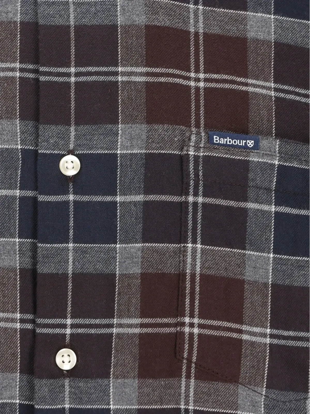 Barbour チェック柄コットンシャツ - 画像4