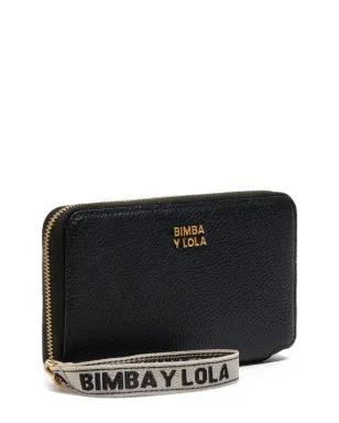 Bimba y Lola ロゴプレート ジップアラウンド レザー ウォレット - サムネイル1