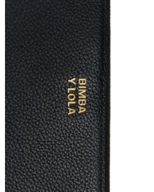 Bimba y Lola ロゴプレート ジップアラウンド レザー ウォレット - サムネイル4
