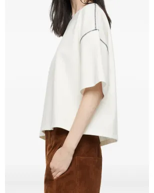 Bimba y Lola コントラストステッチ Tシャツ - サムネイル4