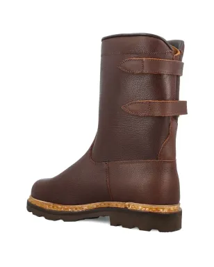 Paraboot サングリエ ダブルバックル レザーブーツ - サムネイル4