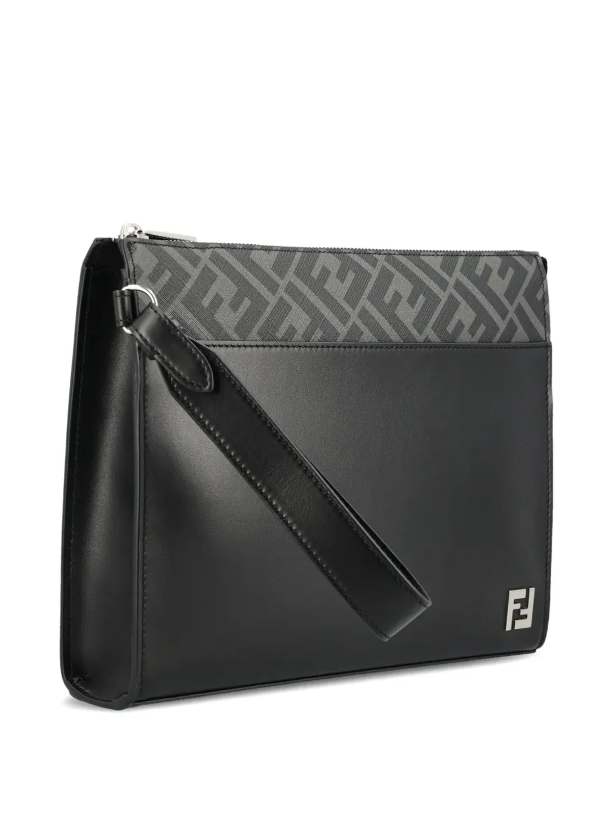 FENDI FFモチーフレザー クラッチ - 画像3