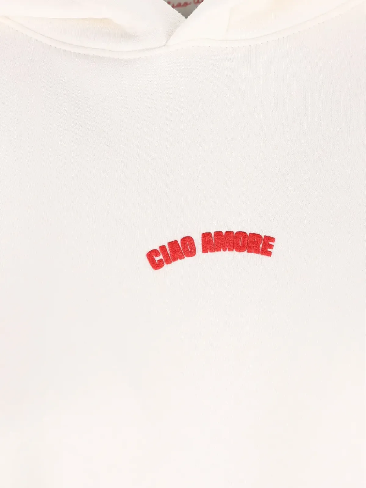 Giada Benincasa ciao amore 刺繍フーディー - 画像3