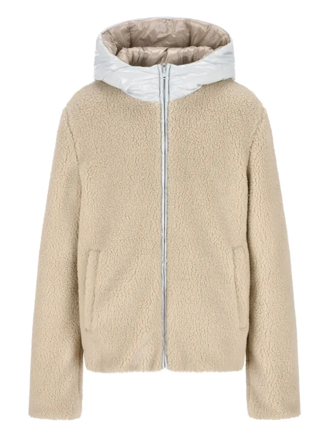 Herno Kids Herno Kids フード付きテディフリースジャケットの商品画像