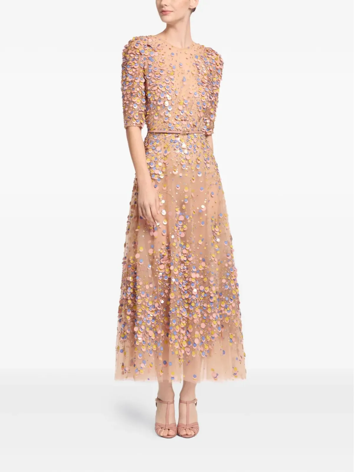 Elie Saab スパンコール付きミニドレス - 画像2