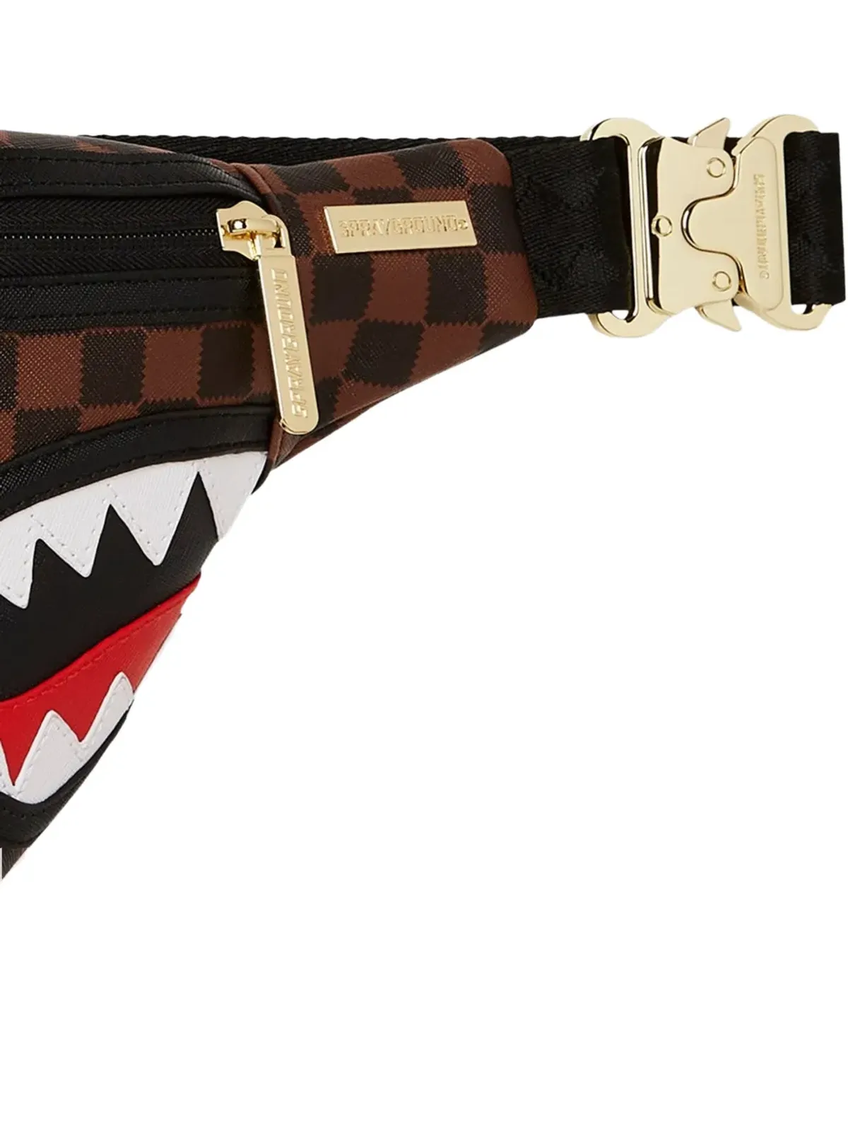 Sprayground チェック柄ベルトバッグ - 画像2