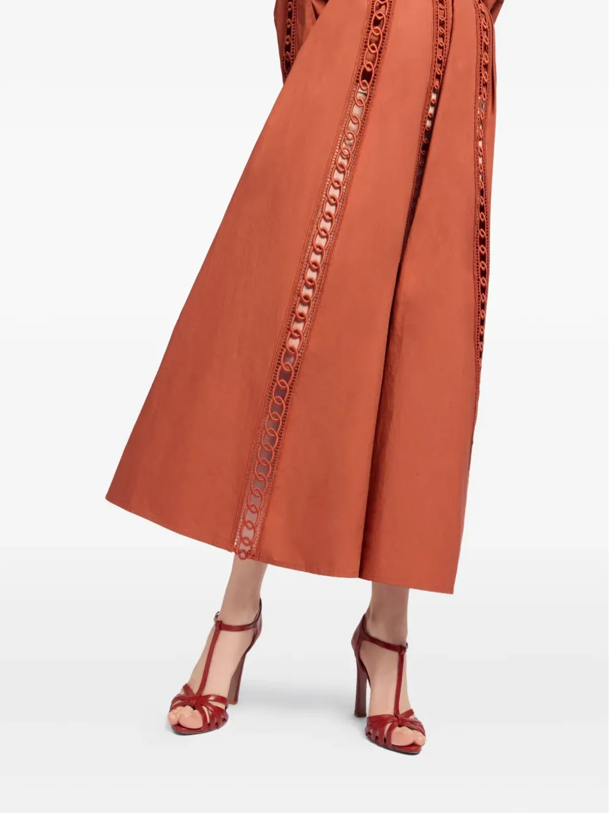Elie Saab コットンミディスカート - 画像4