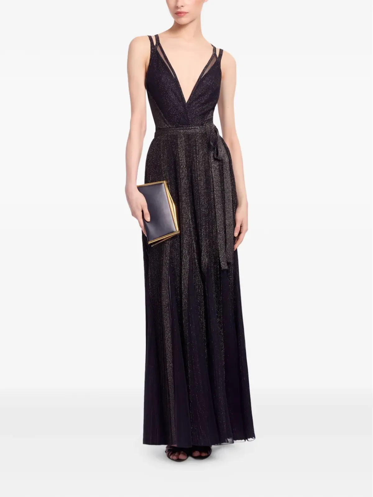 Elie Saab ブラックのチュールスカート - 画像2