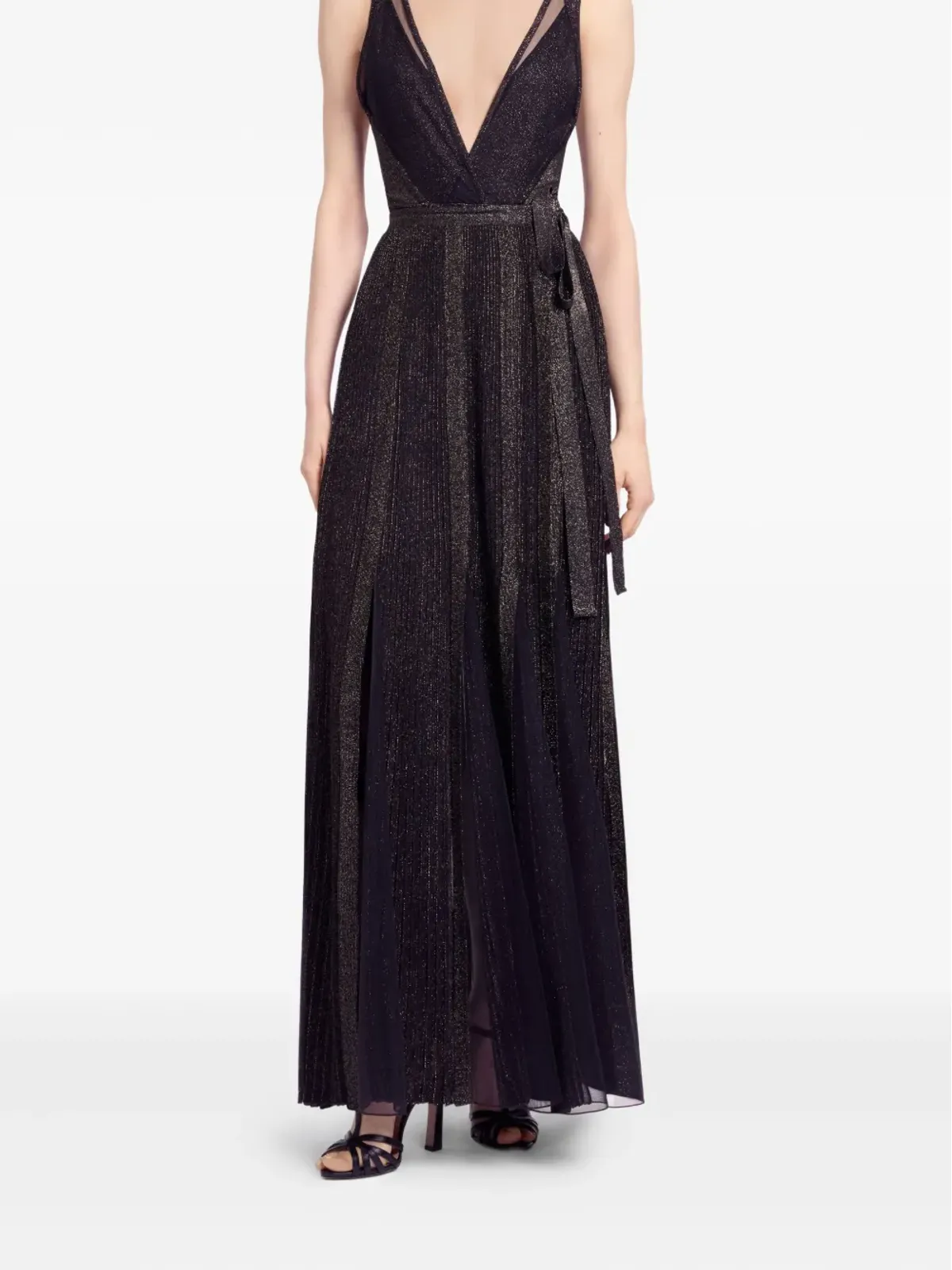Elie Saab ブラックのチュールスカート - 画像3
