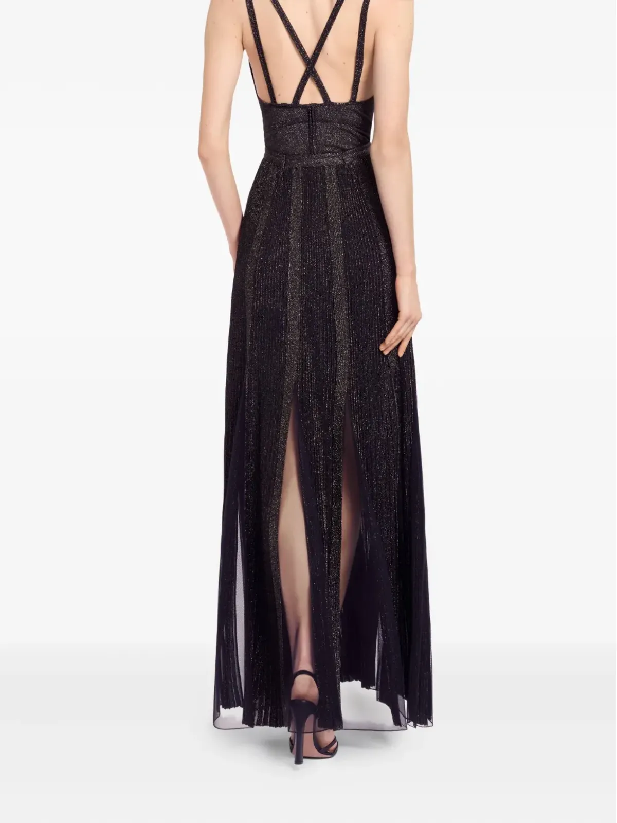 Elie Saab ブラックのチュールスカート - 画像4