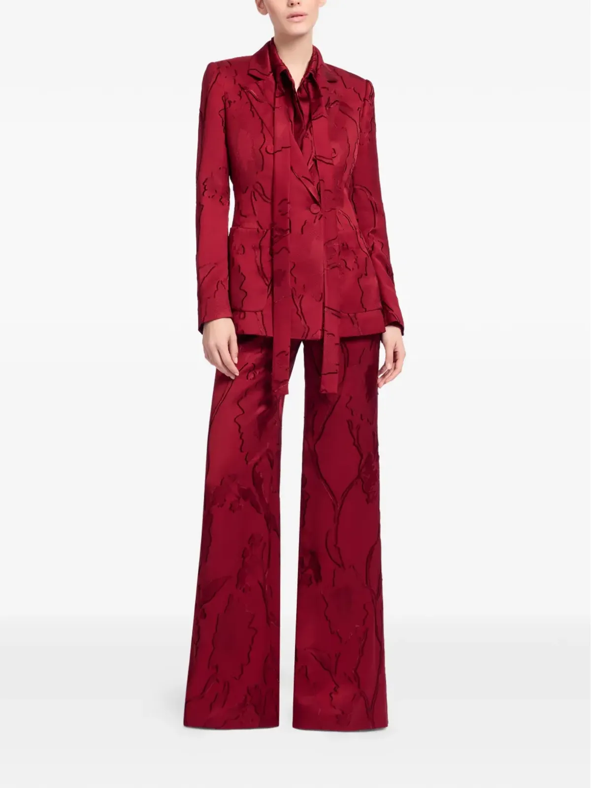 Elie Saab 長袖ジャカードシャツ - 画像2
