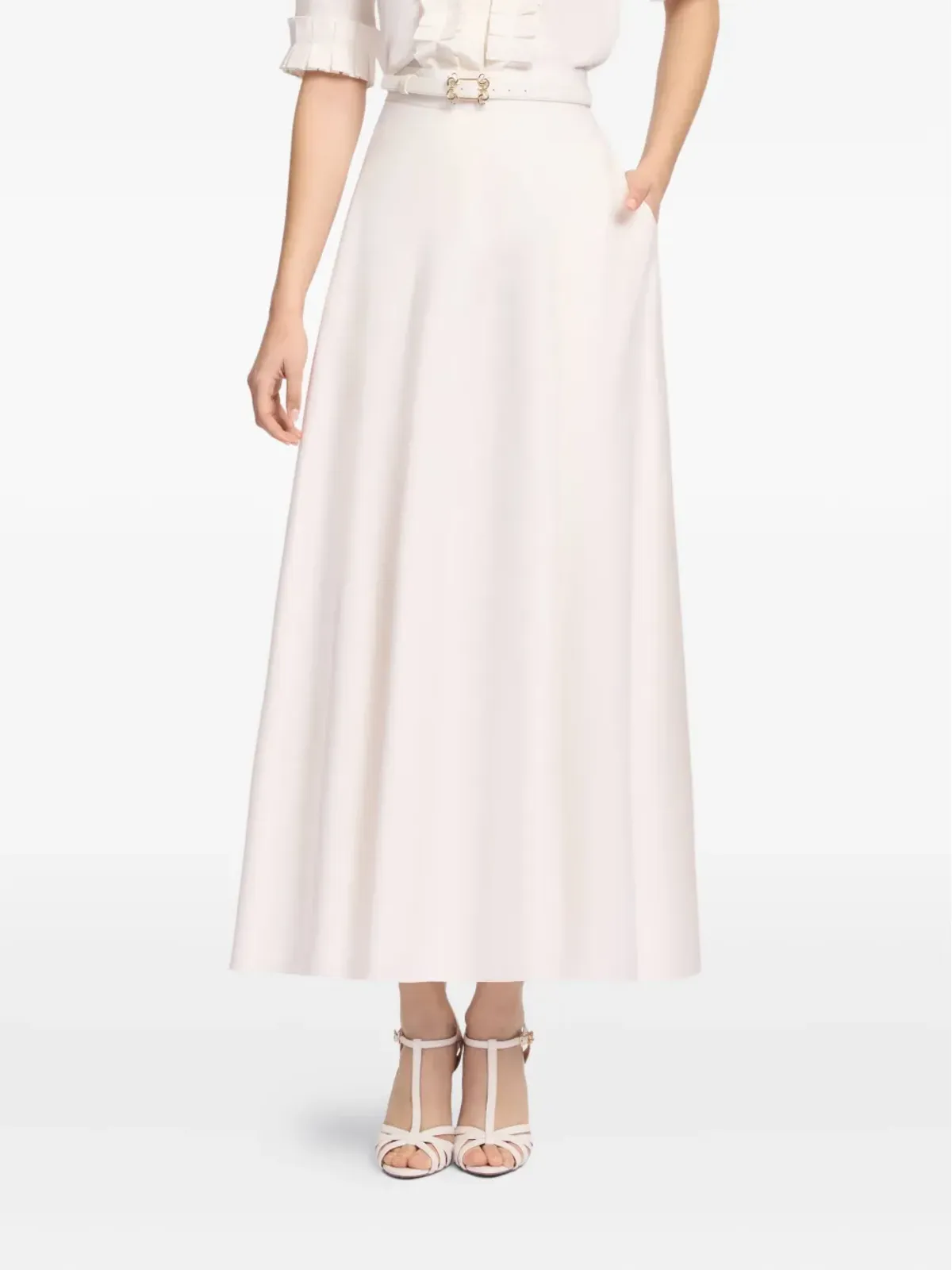 Elie Saab コットンスカート - 画像5