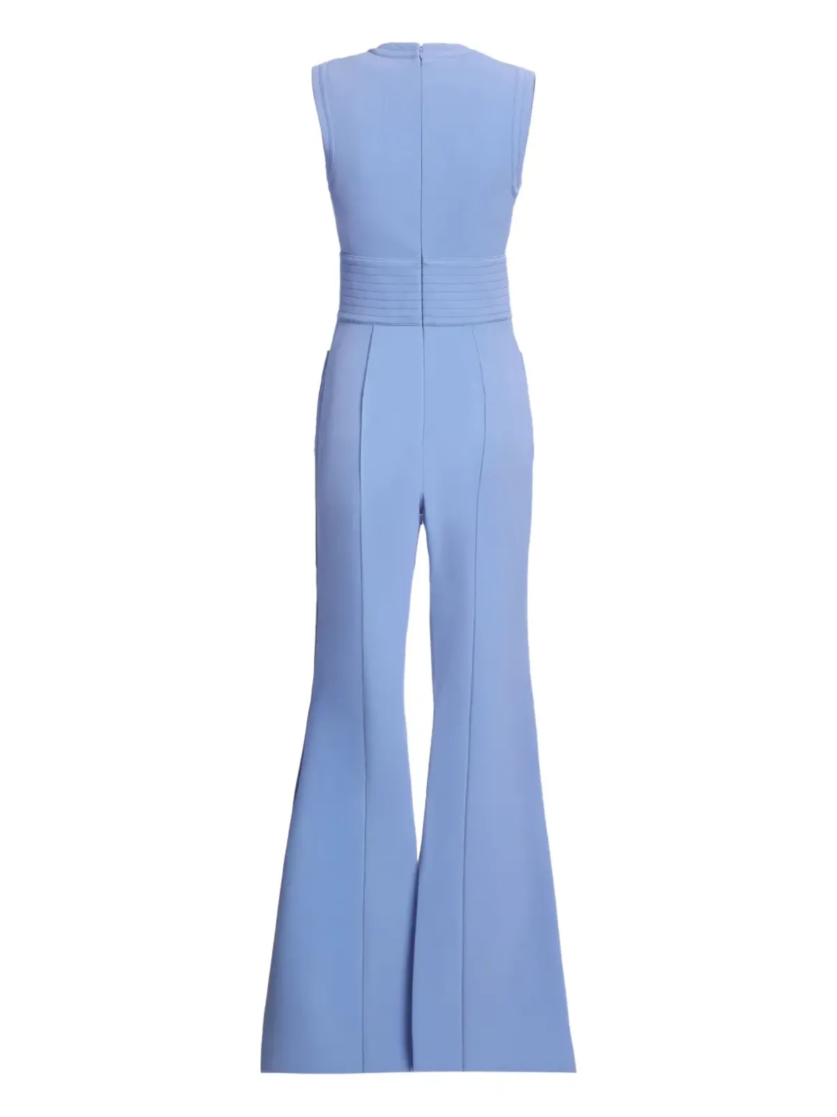 Elie Saab レースアップ丸首ジャンプスーツ - 画像5