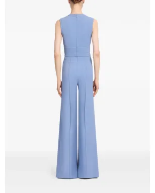 Elie Saab レースアップ丸首ジャンプスーツ - サムネイル3