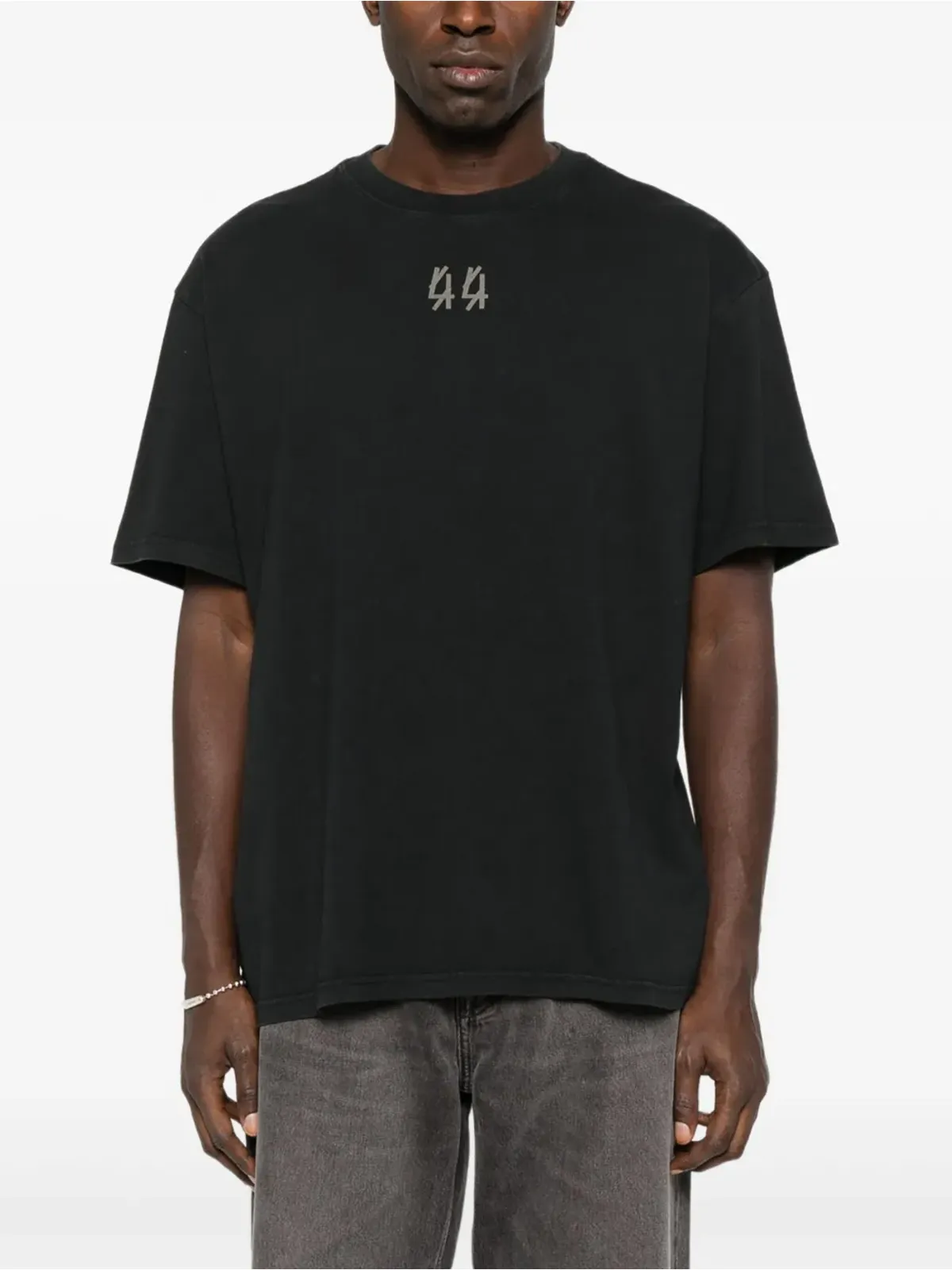 44 LABEL GROUP ロゴプリント Tシャツ - 画像3