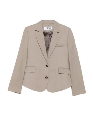 LOEWE シングルブレスト ウールブレザー - サムネイル1