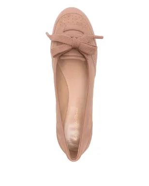 Gianvito Rossi レースアップレザー バレエフラット - サムネイル4