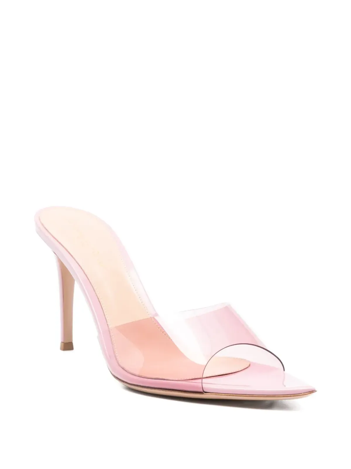 Gianvito Rossi エル 85mm ポインテッドトゥ ミュール - ピンク - 画像2
