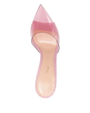 Gianvito Rossi エル 85mm ポインテッドトゥ ミュール - ピンク - サムネイル4