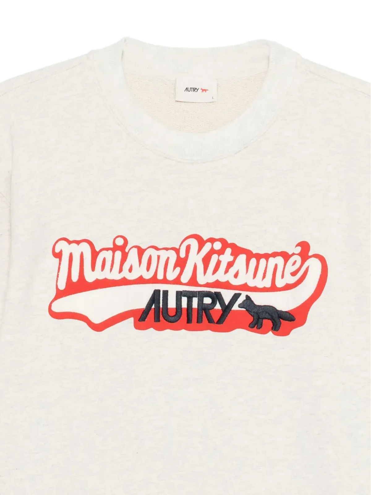 Maison Kitsuné ロゴプリントスウェットシャツ - 画像3
