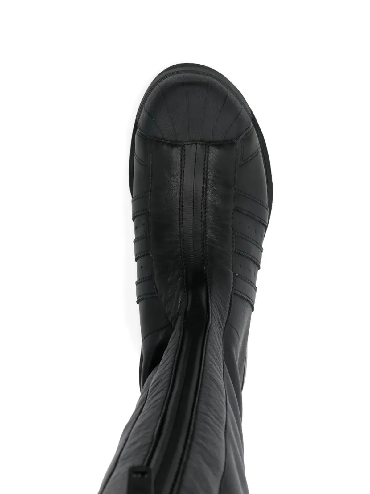 Y-3 ジップフロント・プラットフォームブーツ - 画像4