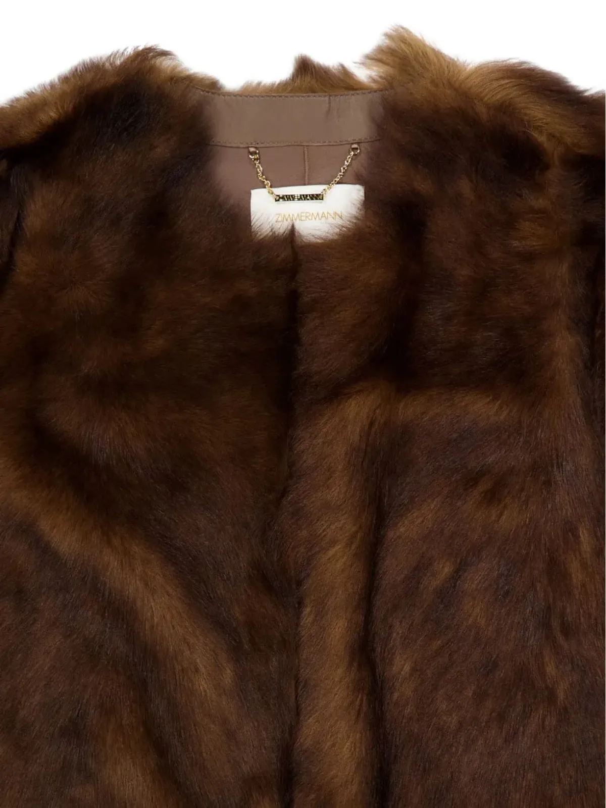 ZIMMERMANN シアーリングレザー ジャケット - 画像3