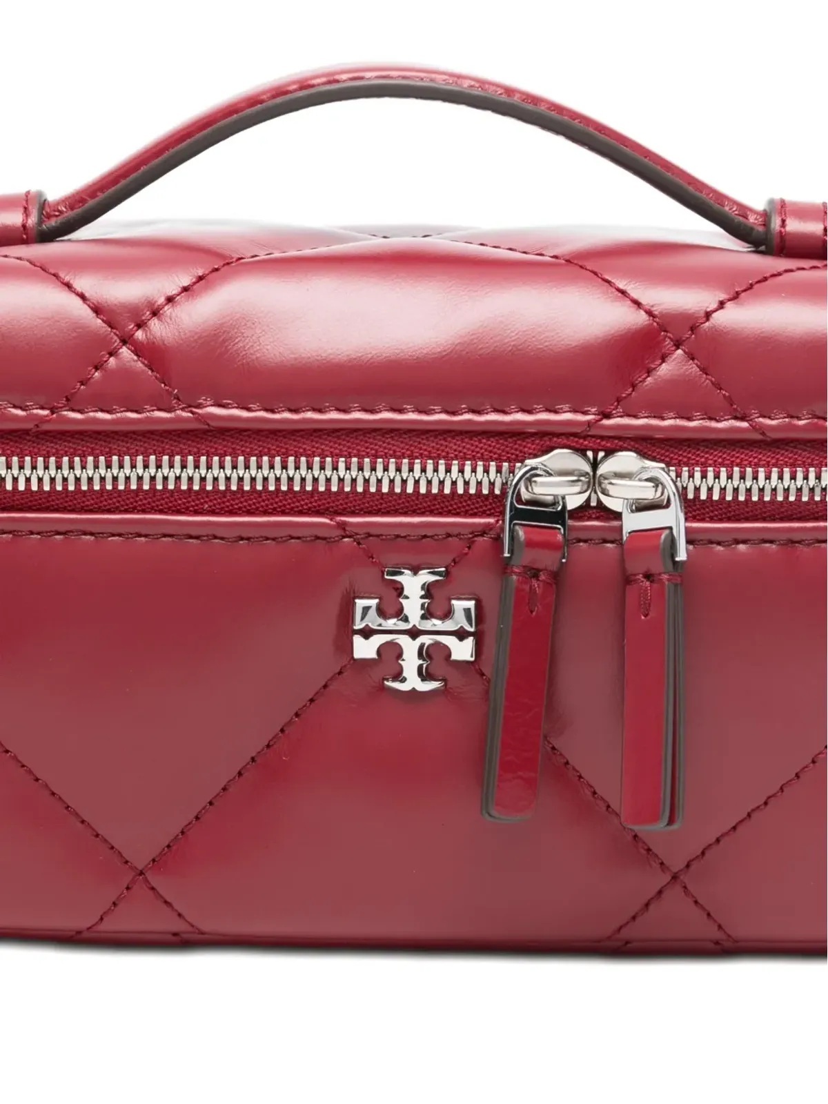 Tory Burch Kira quilted-pattern tote bag - Red - 画像4