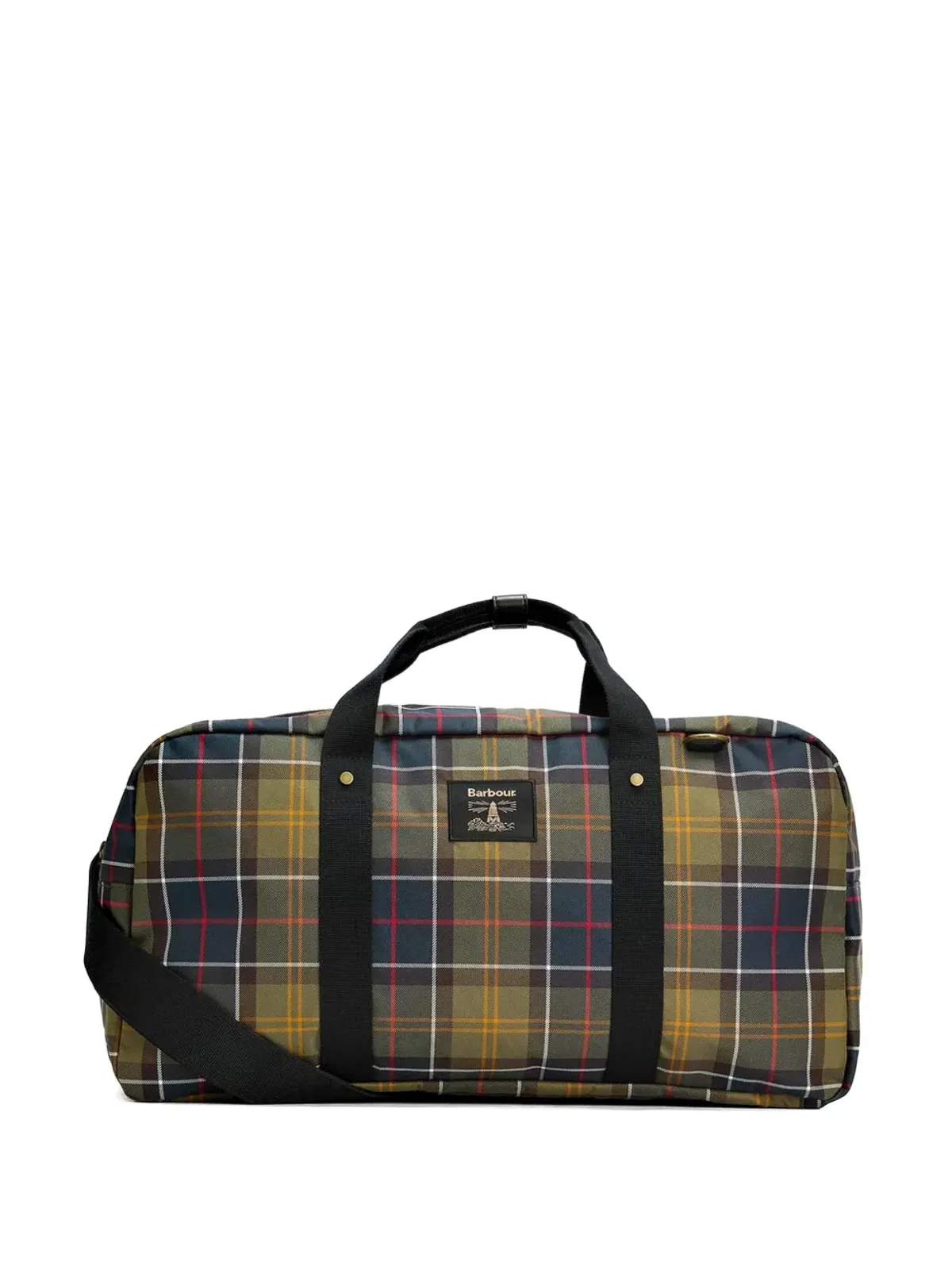 Barbour チェック柄トラベルバッグ - 画像1