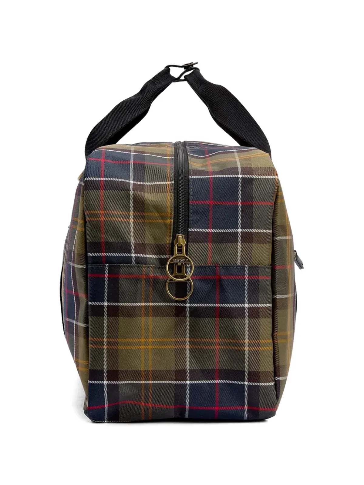 Barbour チェック柄トラベルバッグ - 画像3