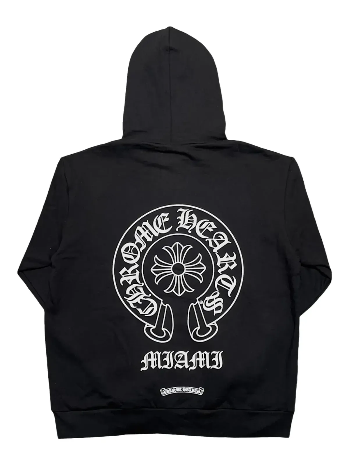 Chrome Hearts ホースシュー・ロゴ フーディ - ブラック - 画像2