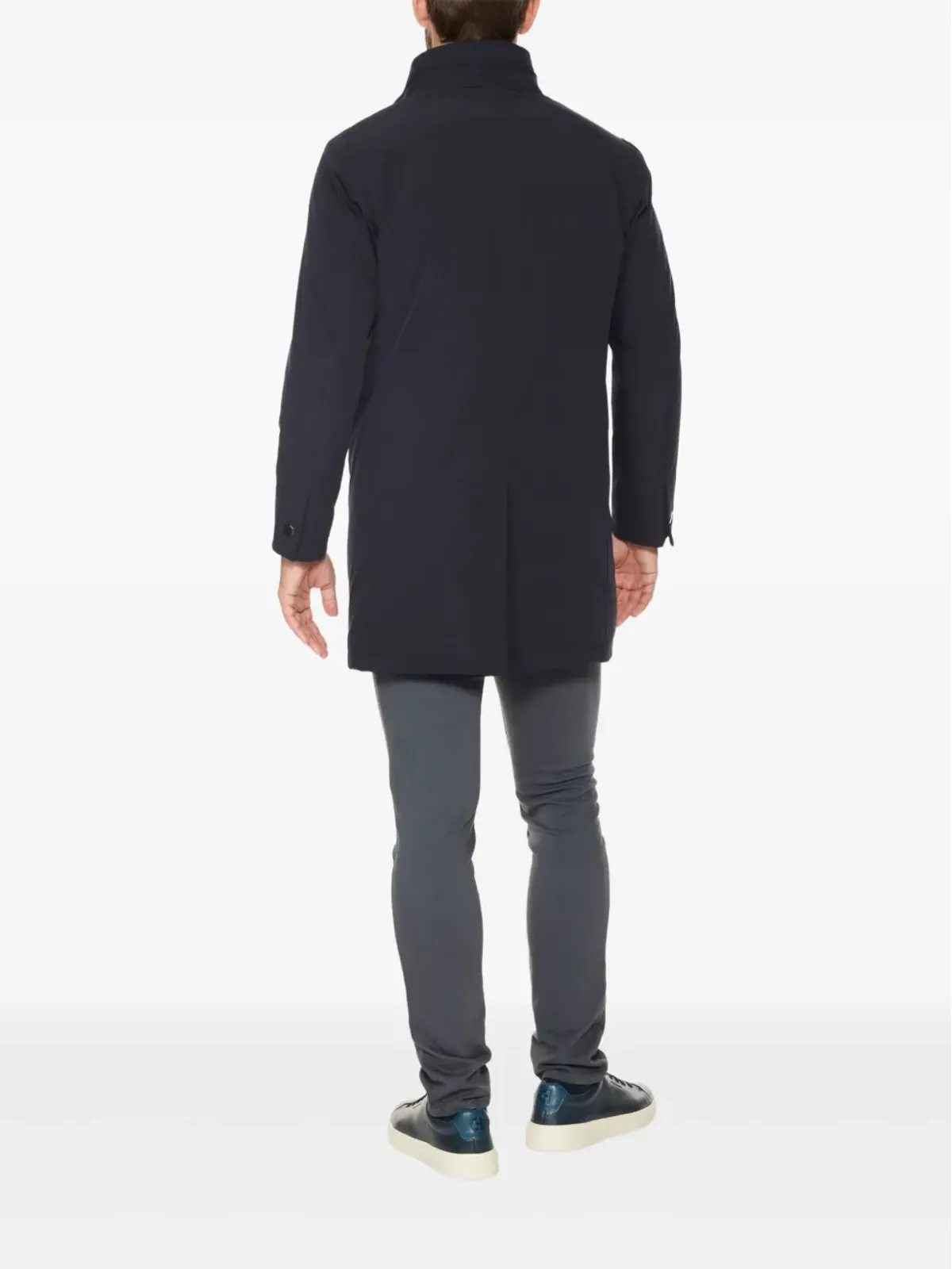 Norwegian Wool ロングトラベラーコート - 画像3