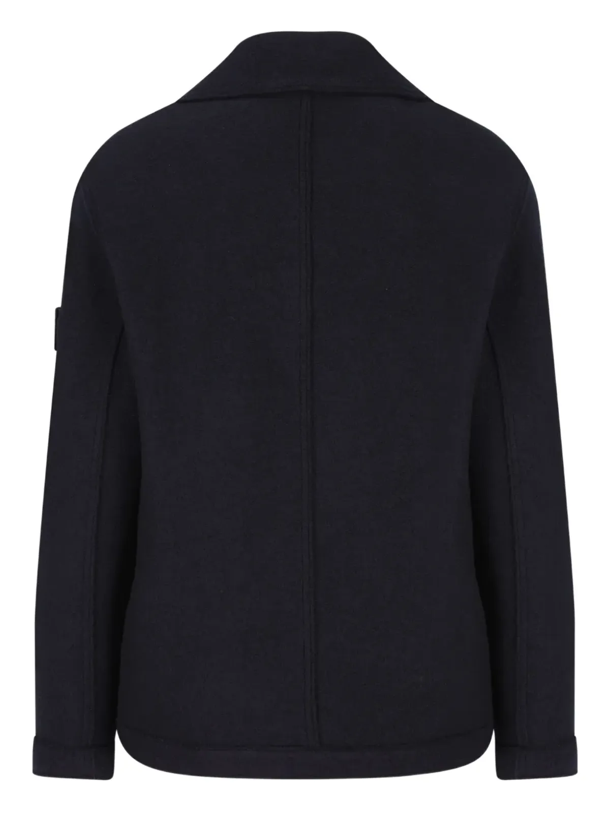 Stone Island ダブルブレスト ウール ピーコート - 画像2