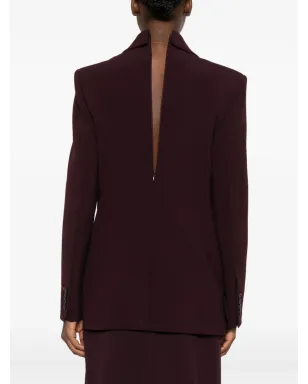 Victoria Beckham ウール混紡ブレザー - サムネイル4