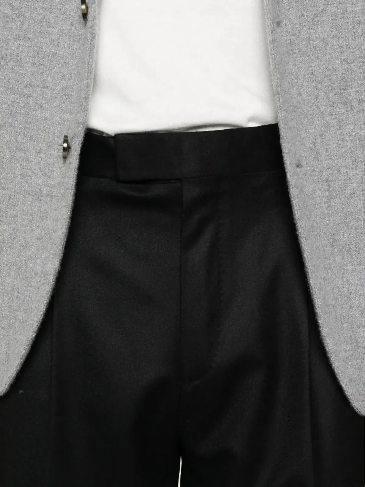 Zegna プリーツフロントパンツ - 画像5