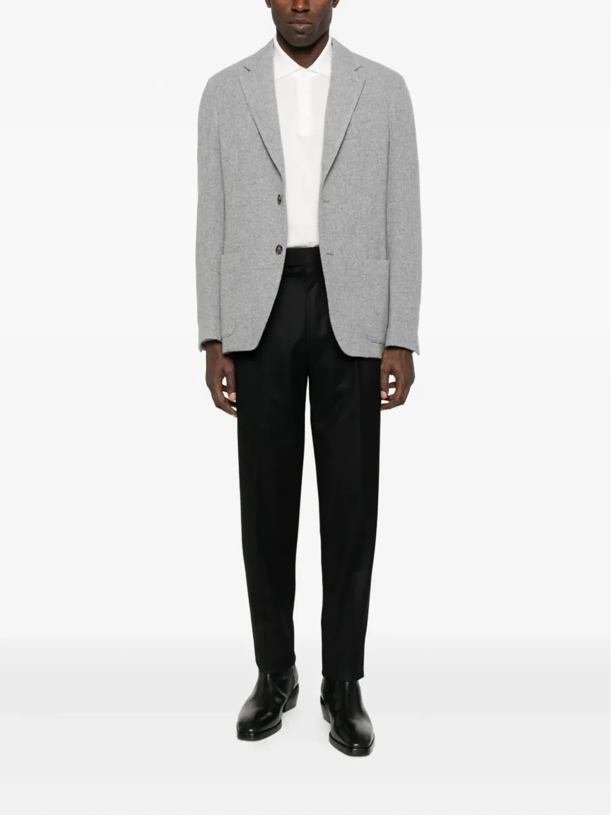 Zegna プリーツフロントパンツ - 画像2