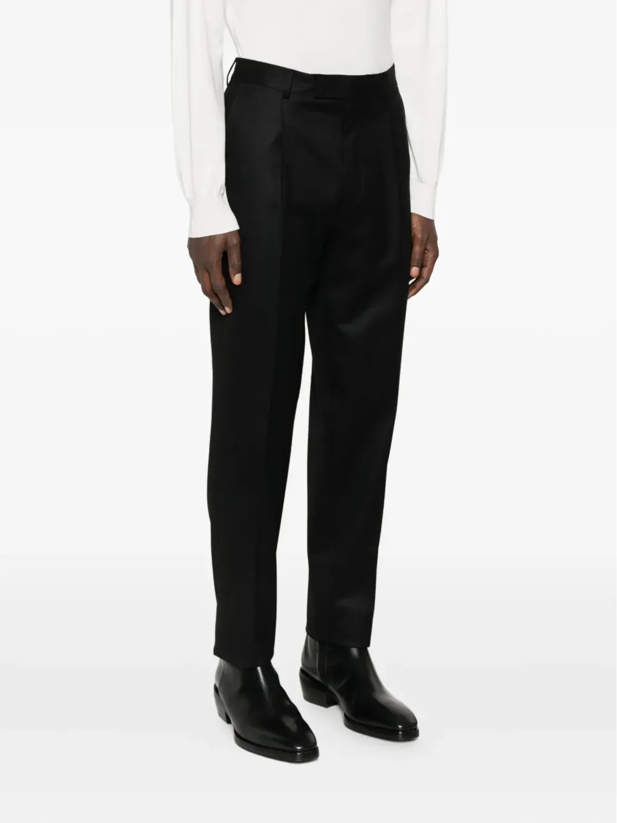 Zegna プリーツフロントパンツ - 画像3