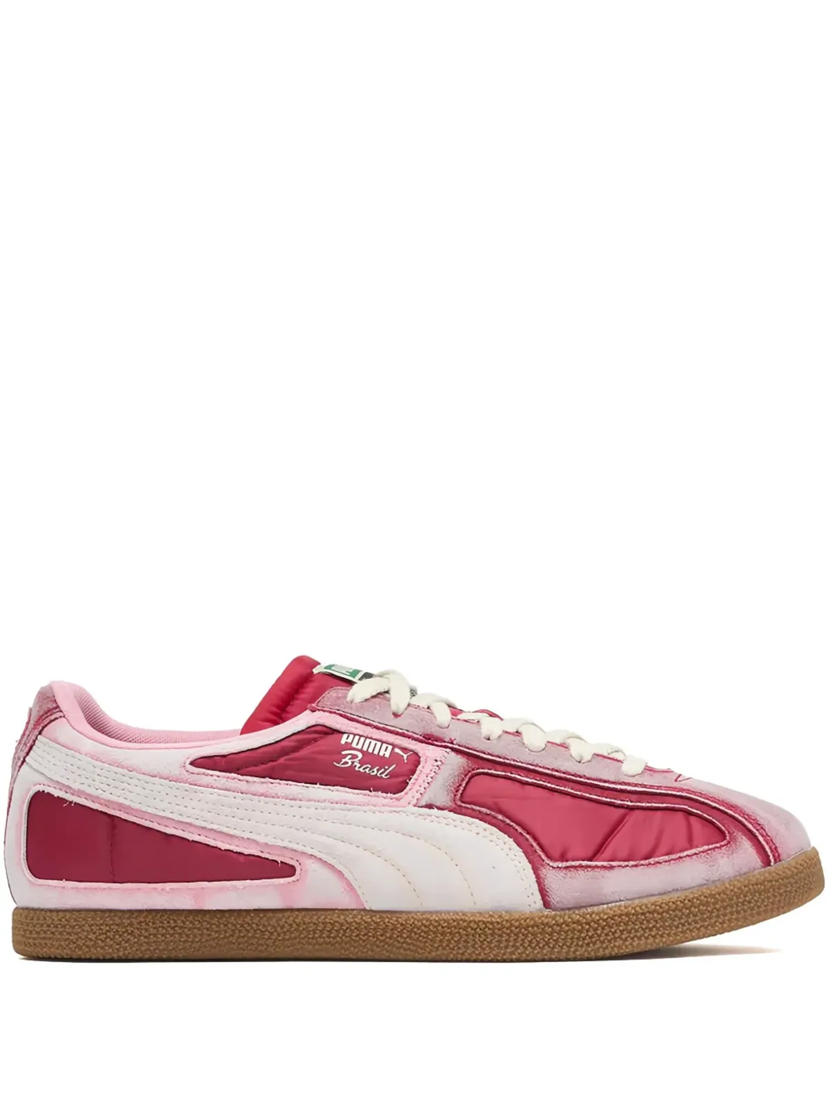 PUMA x KidSuper Brasil Panels ダーククリムゾン スニーカー - 画像1