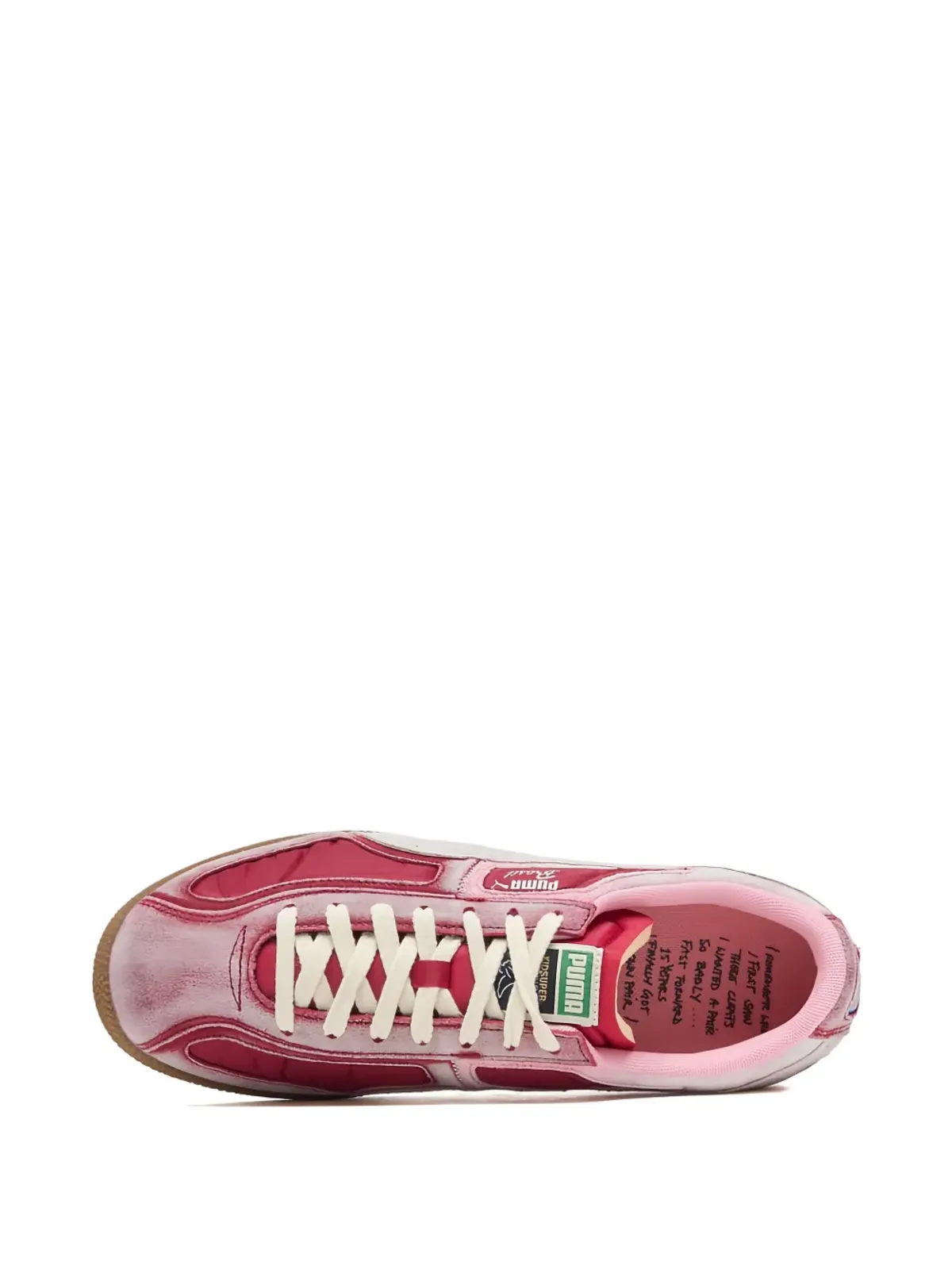 PUMA x KidSuper Brasil Panels ダーククリムゾン スニーカー - 画像2