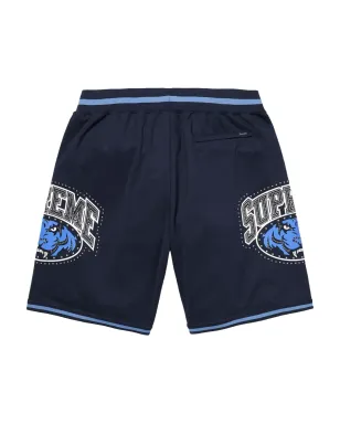 Supreme スタッズ付き SS25 ネイビー ショーツ - サムネイル2