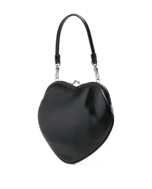 Vivienne Westwood ハート型クリスタル装飾クラッチバッグ - シルバー - サムネイル3