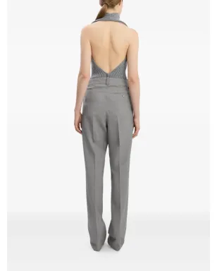 Victoria Beckham ドロップウェスト・ストレートレッグパンツ - サムネイル3