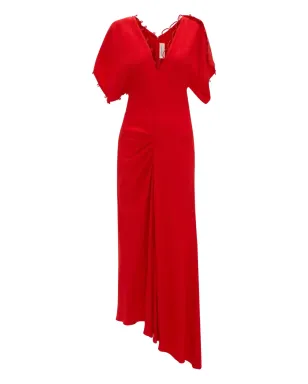 Victoria Beckham rouleaux-detail midi dress - サムネイル1