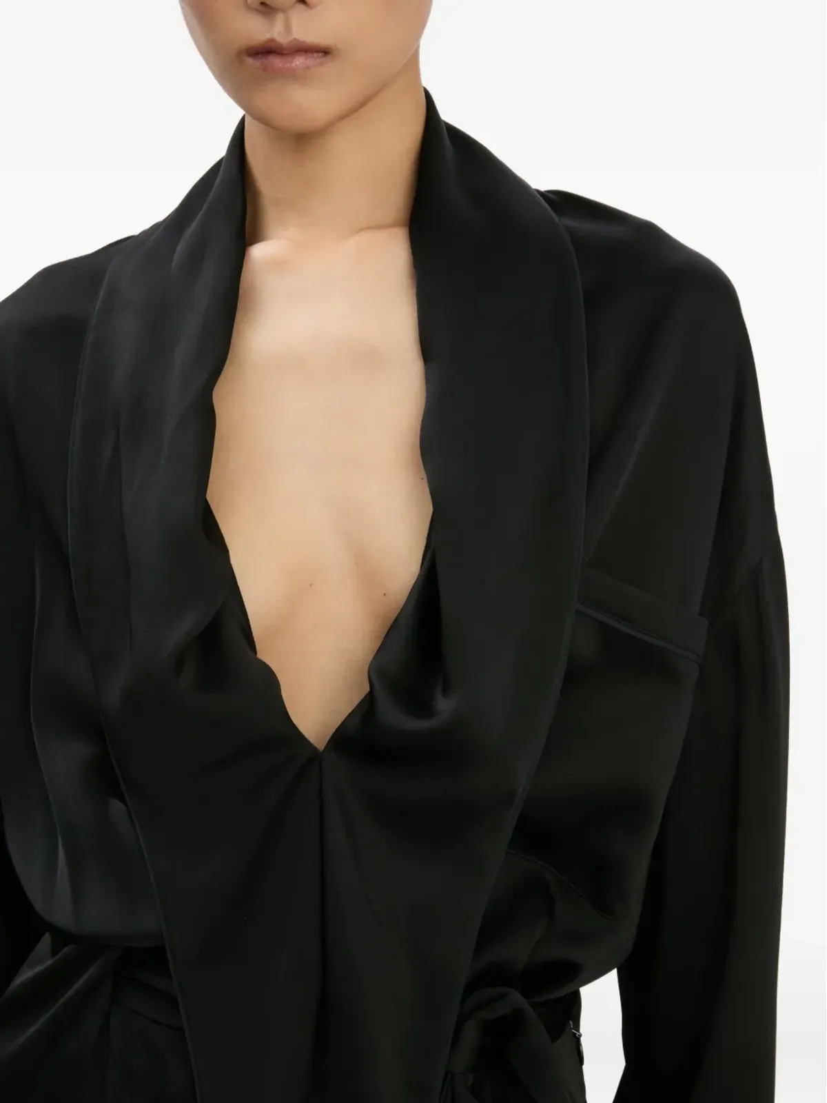 Victoria Beckham ラップデザインミニドレス - 画像5