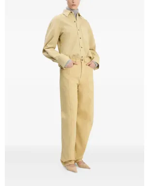 Victoria Beckham ボタンカフスシャツ - Yellow - サムネイル3