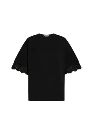 Alberta Ferretti レース袖のTシャツ - サムネイル1