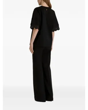 Alberta Ferretti レース袖のTシャツ - サムネイル3