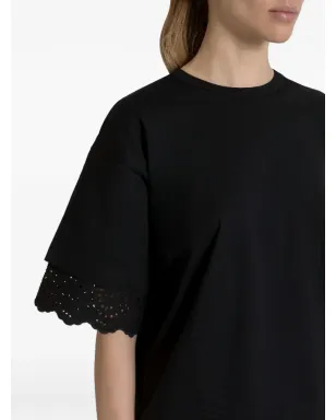 Alberta Ferretti レース袖のTシャツ - サムネイル4